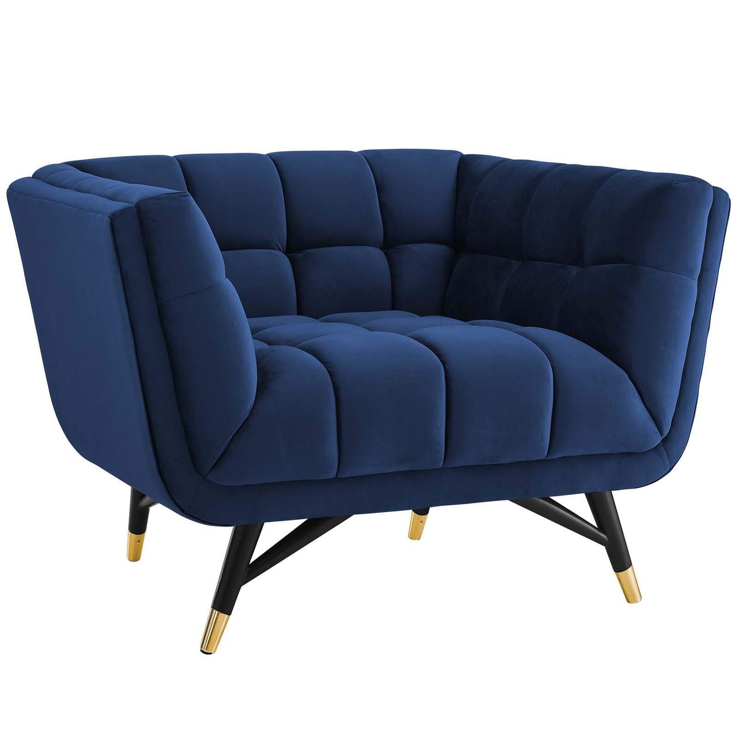 Modway Adept Upholstered Velvet Armchair