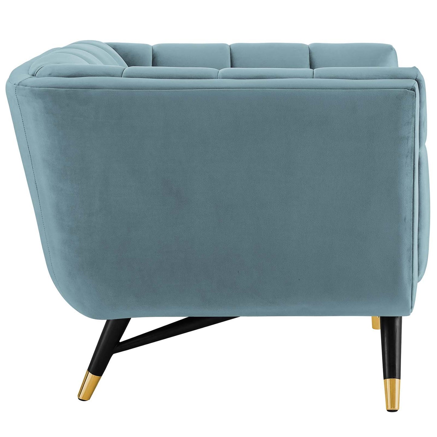 Modway Adept Upholstered Velvet Armchair
