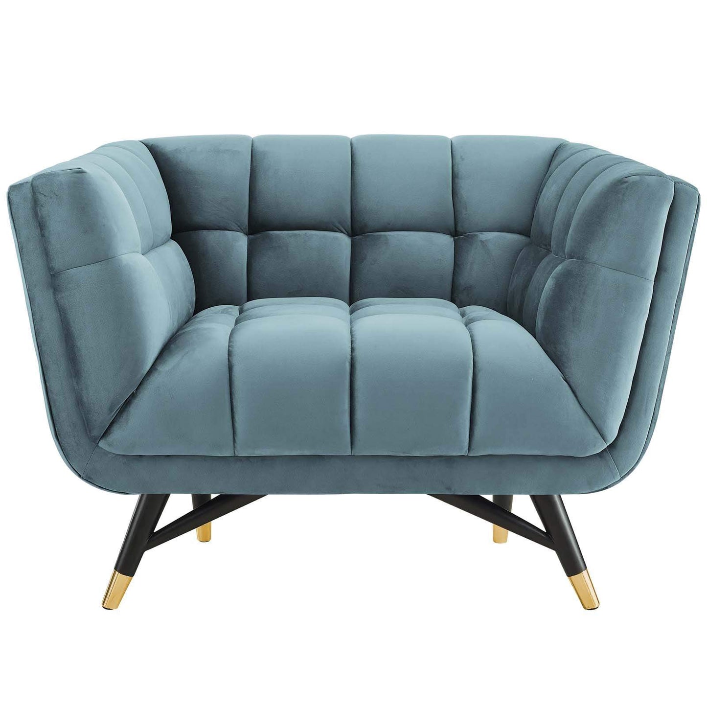 Modway Adept Upholstered Velvet Armchair