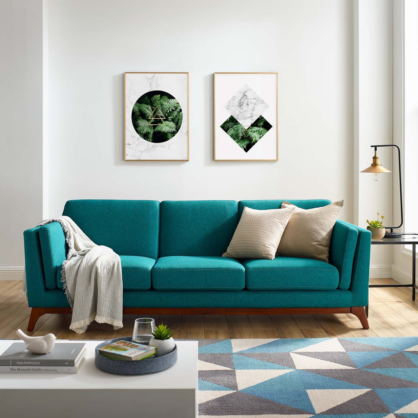 Modway Chance Upholstered Fabric Sofa | Sofas | 