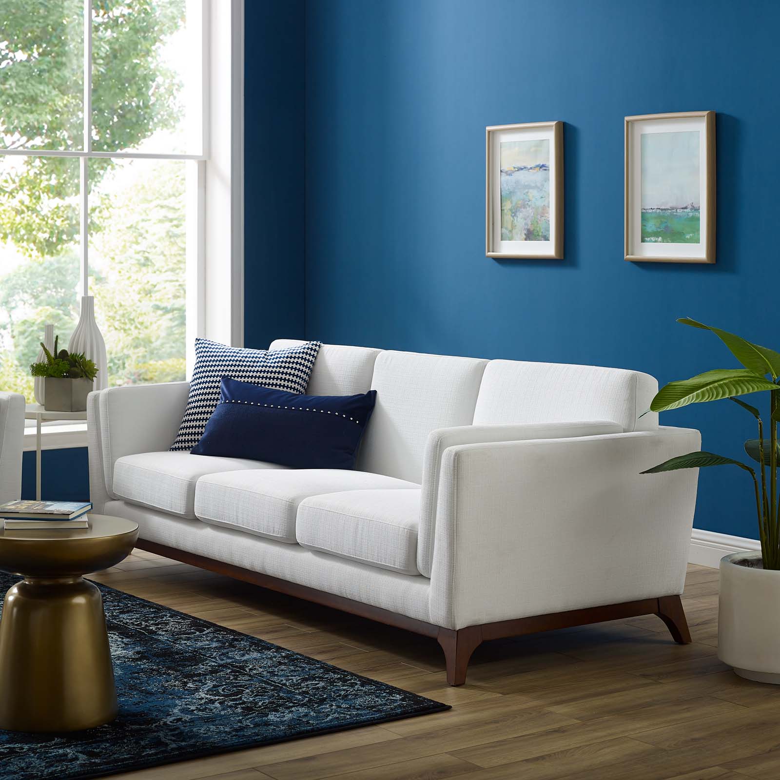 Modway Chance Upholstered Fabric Sofa | Sofas | 