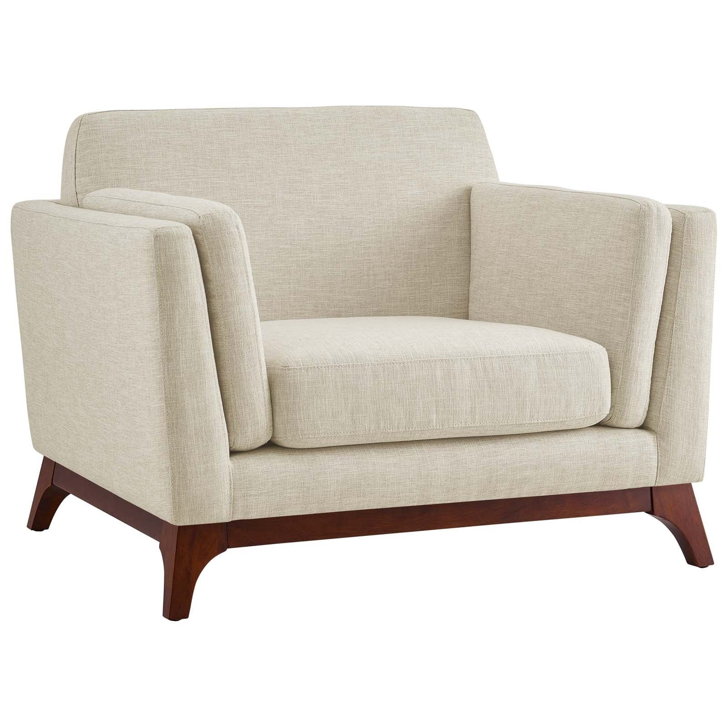 Modway Chance Upholstered Fabric Armchair | Armchairs | 