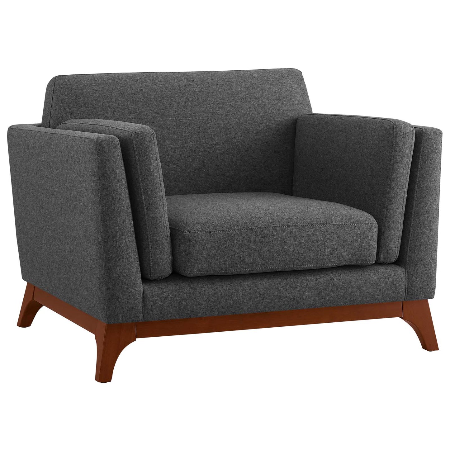 Modway Chance Upholstered Fabric Armchair | Armchairs | 