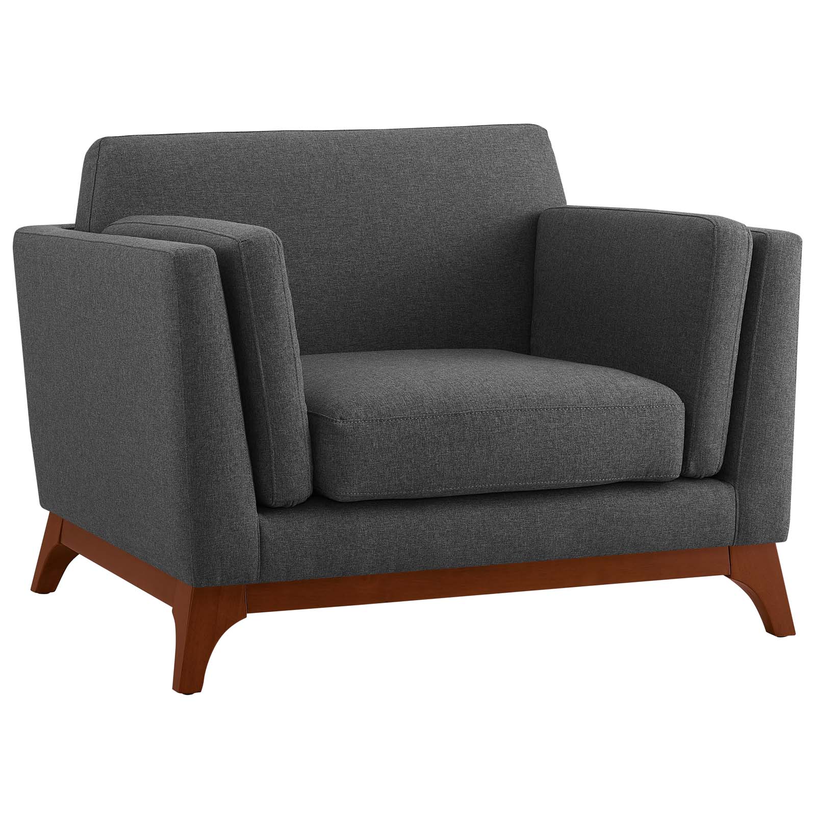 Modway Chance Upholstered Fabric Armchair | Armchairs | 