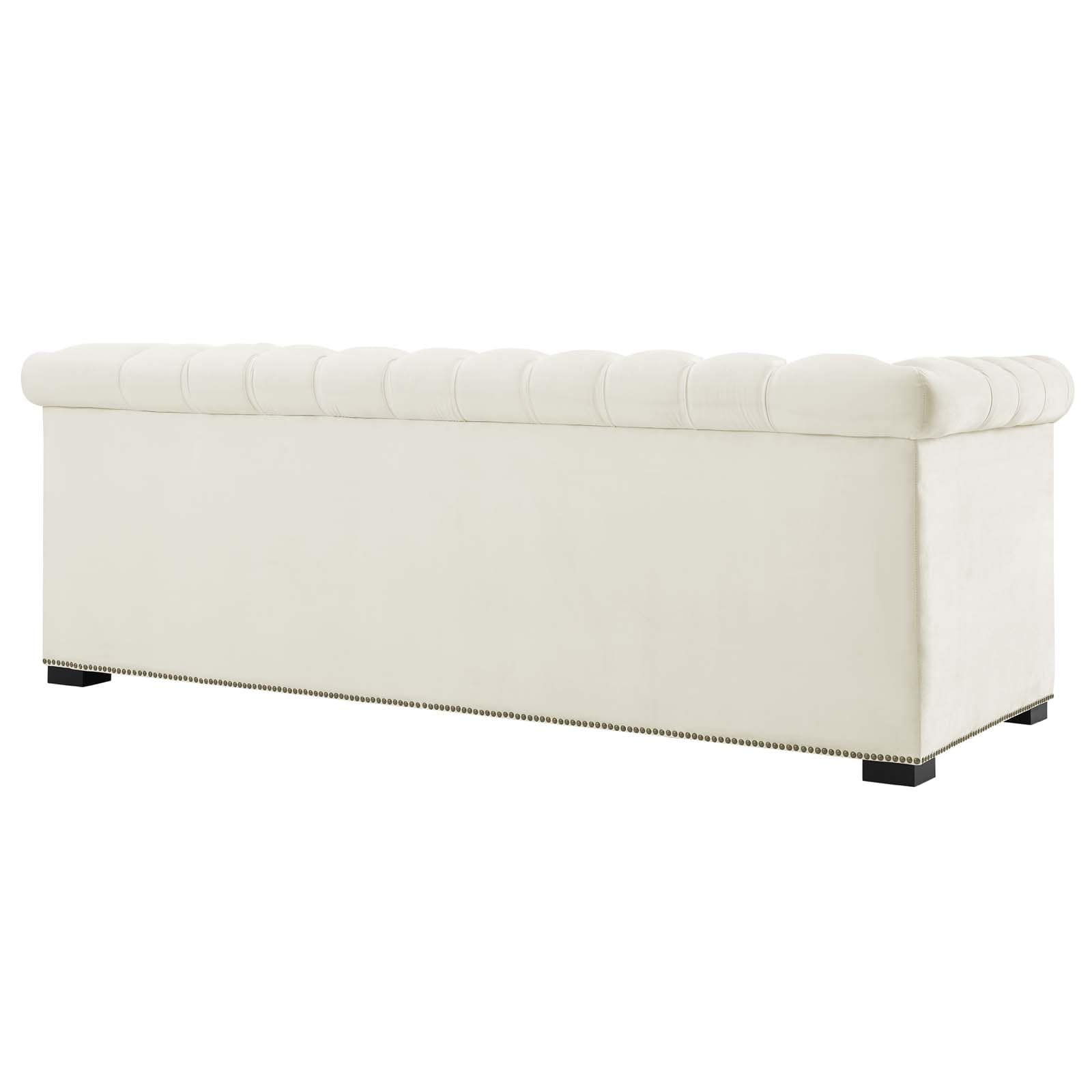 Modway Heritage Upholstered Velvet Sofa | Sofas | 