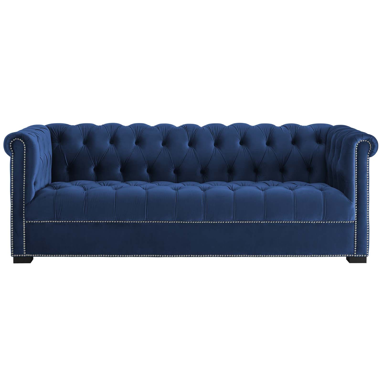 Modway Heritage Upholstered Velvet Sofa | Sofas | 