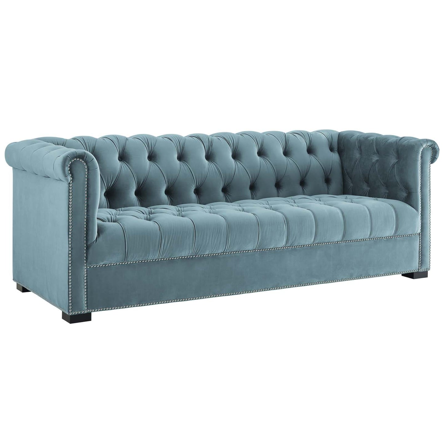 Modway Heritage Upholstered Velvet Sofa | Sofas | 