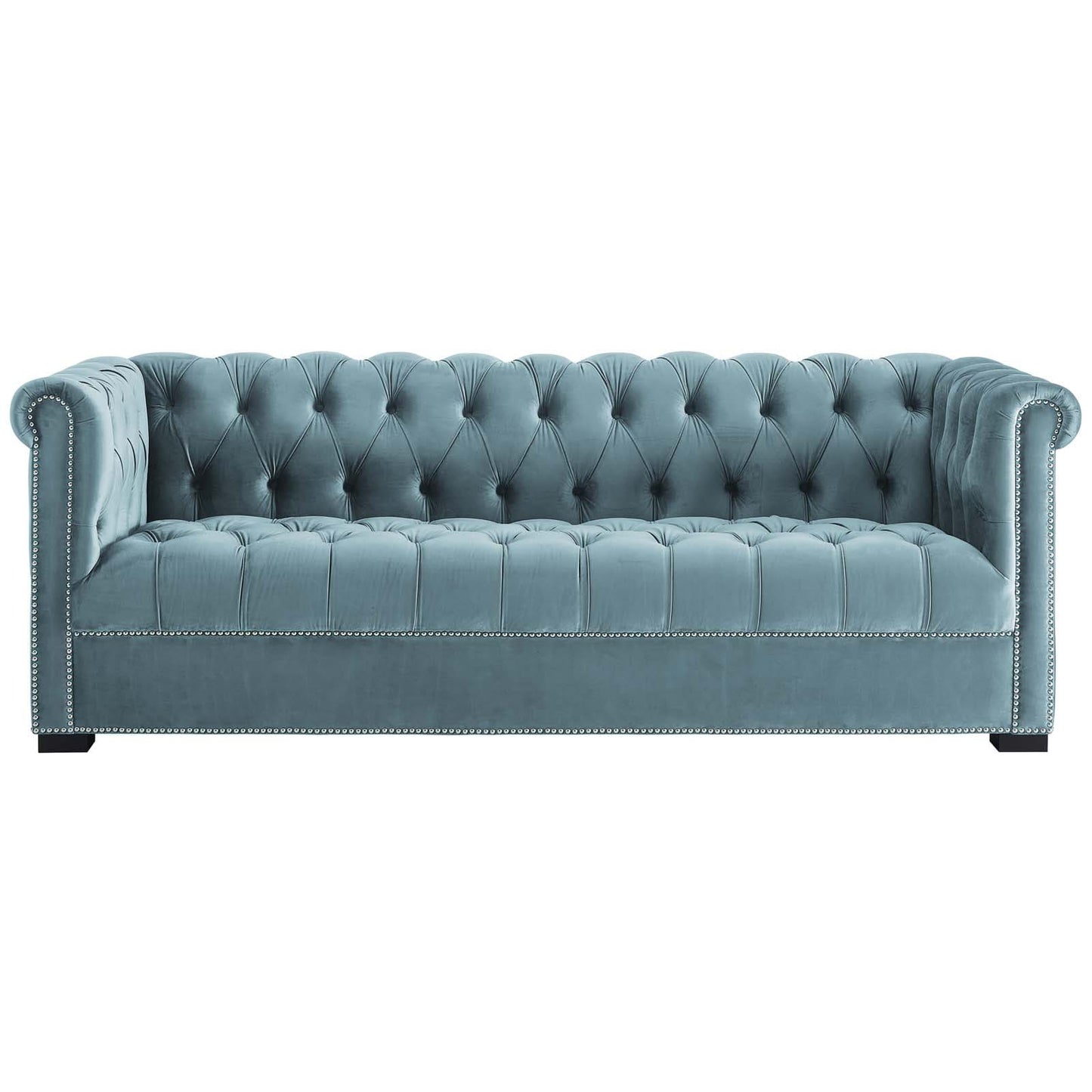 Modway Heritage Upholstered Velvet Sofa | Sofas | 