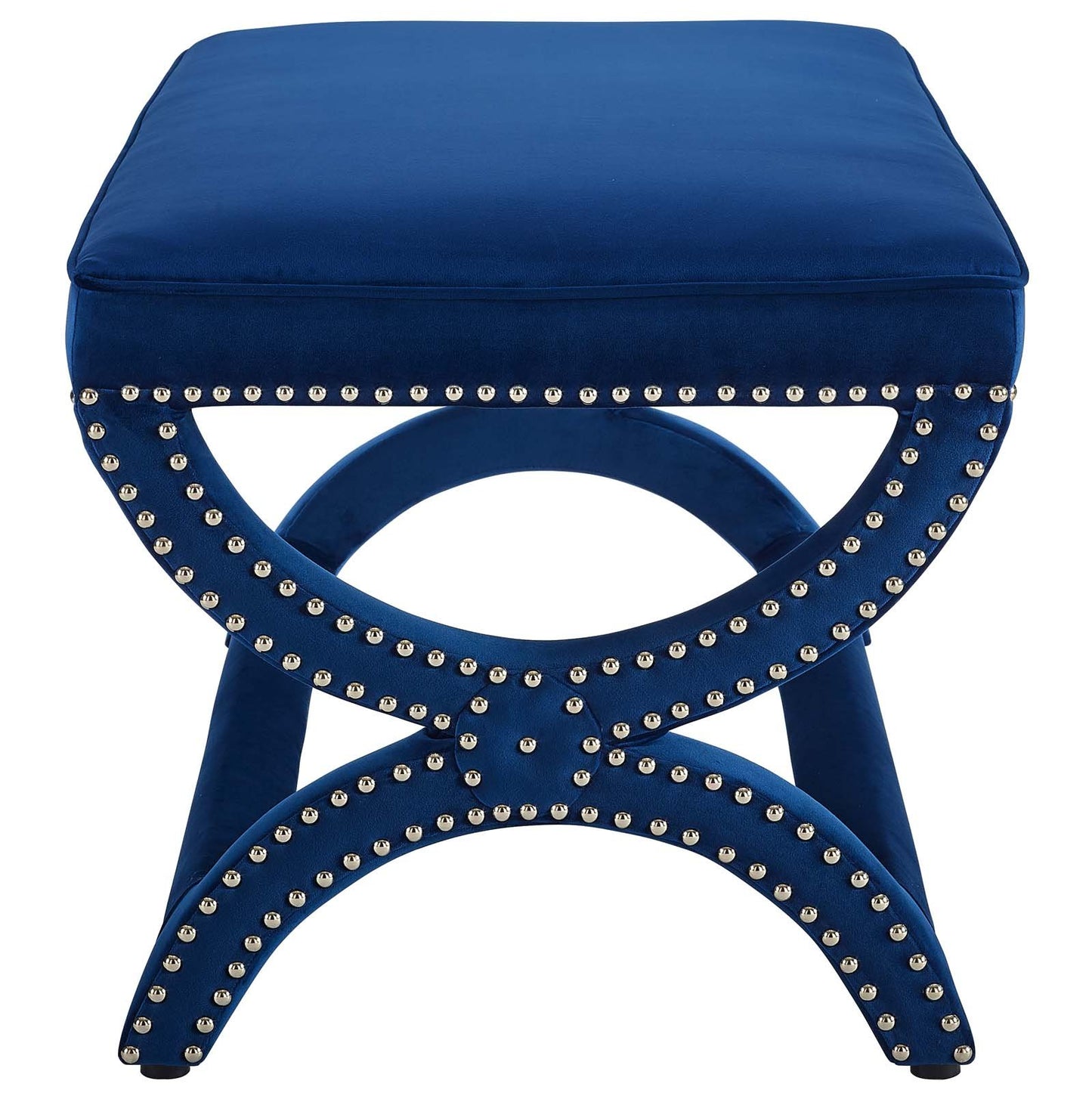Modway Expound Upholstered Nailhead Trim Velvet Bench