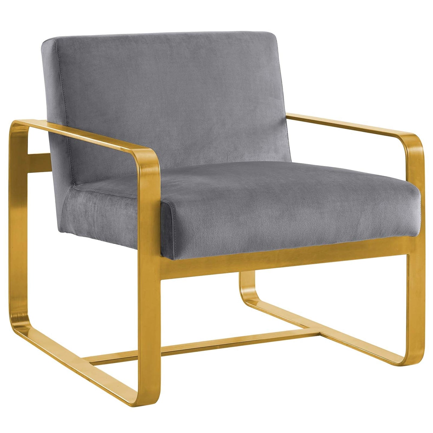 Astute Performance Velvet Armchair By Modway - EEI-3070 | Armchairs - 2