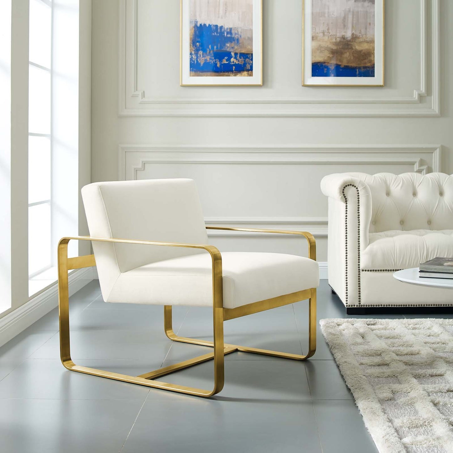 Modway Astute Upholstered Velvet Armchair