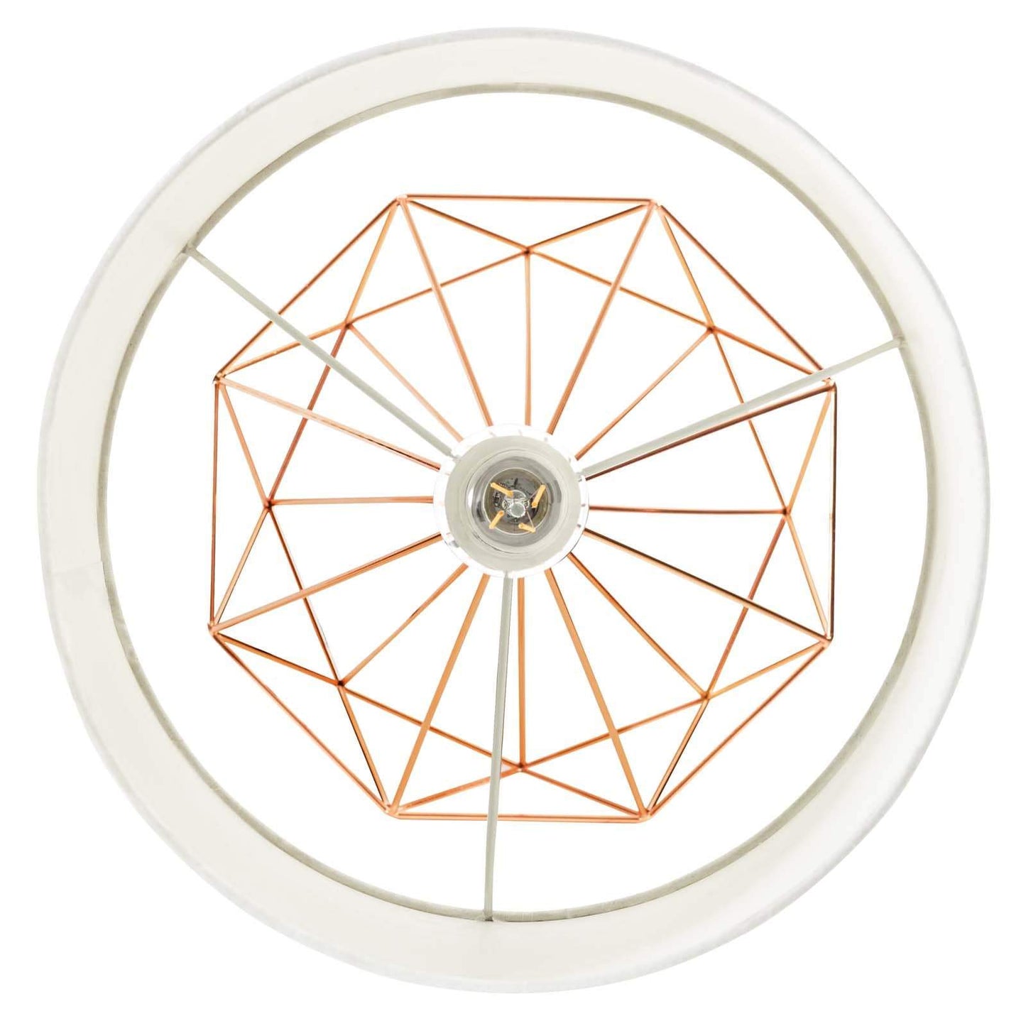 Modway Precious Rose Gold Table Lamp | Table Lamps | Modishstore-2