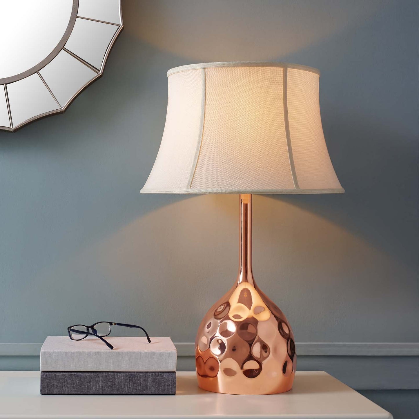 Modway Dimple Rose Gold Table Lamp