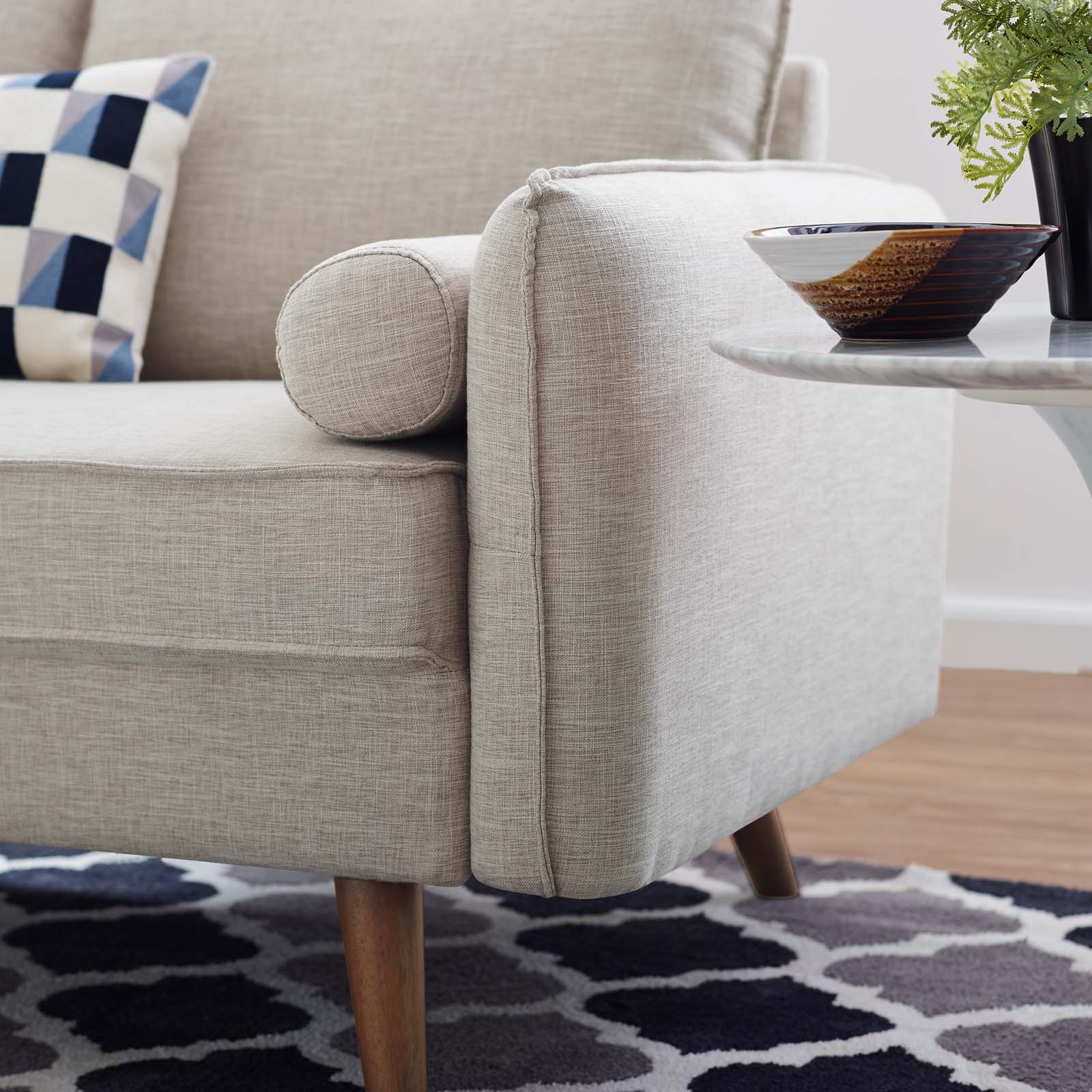 Modway Revive Upholstered Fabric Loveseat | Loveseats | Modishstore-6
