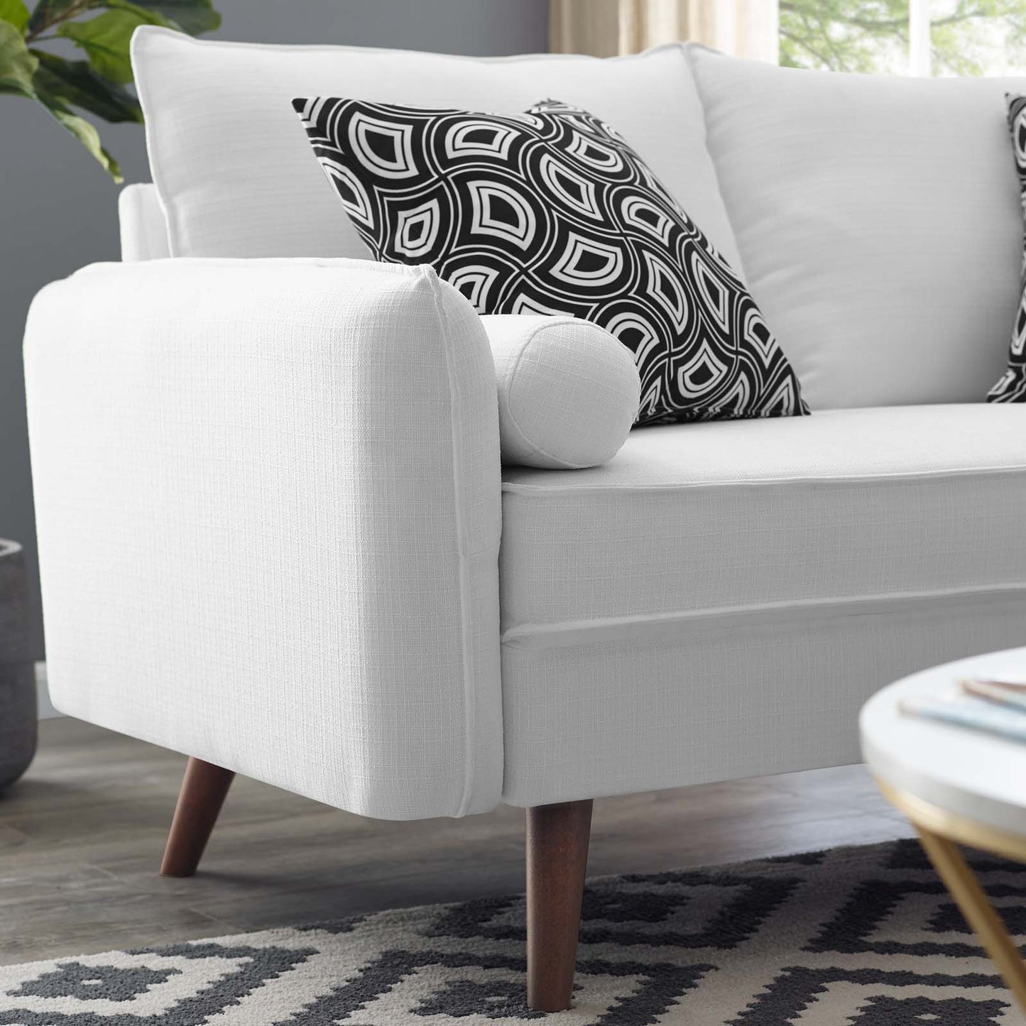Modway Revive Upholstered Fabric Loveseat | Loveseats | Modishstore-21