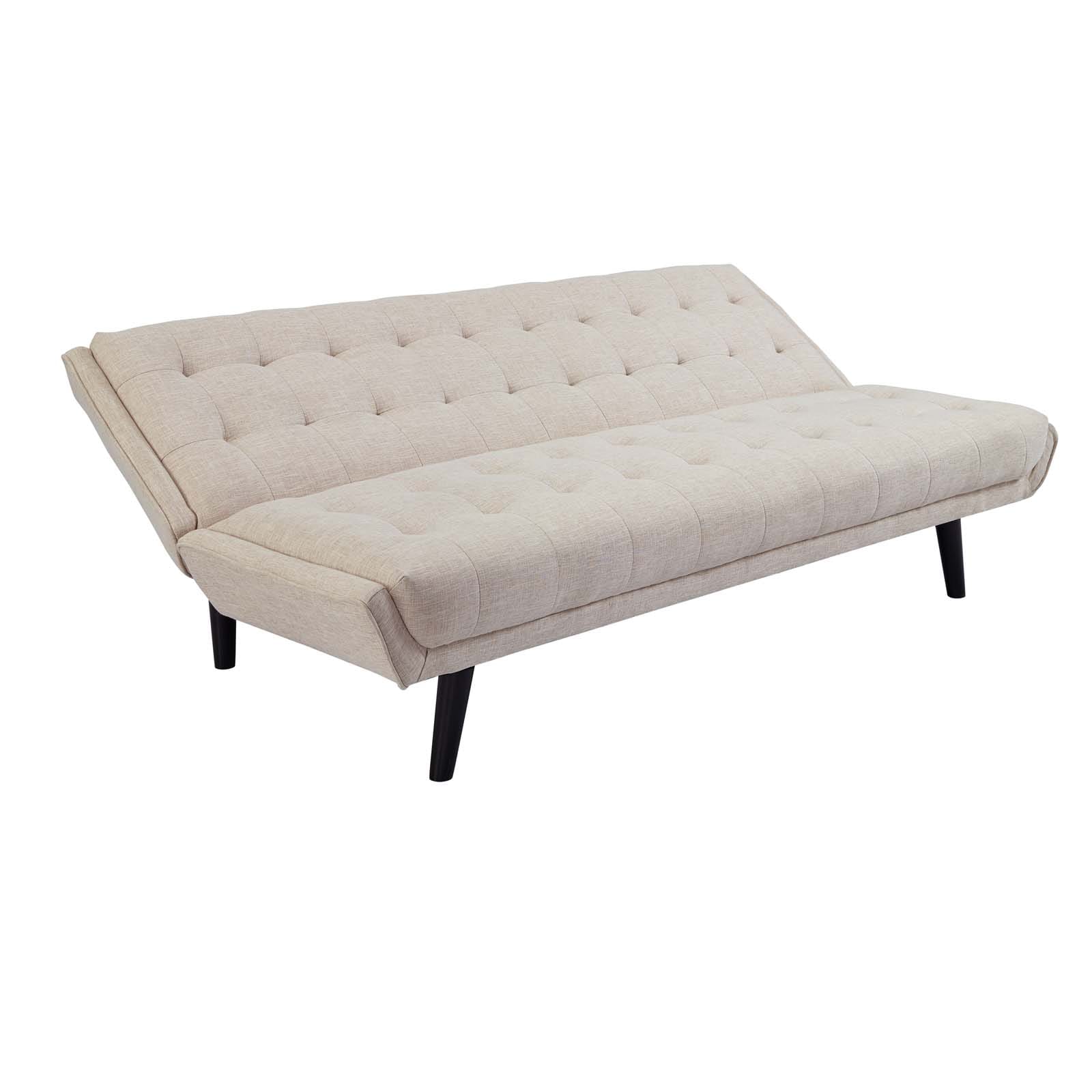 Modway Glance Tufted Convertible Fabric Sofa Bed | Sofas | 