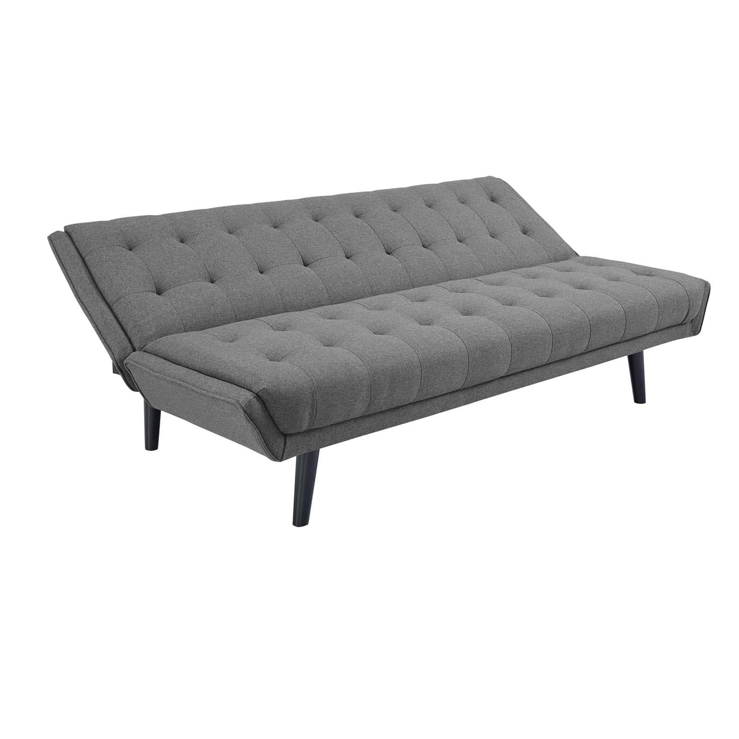 Modway Glance Tufted Convertible Fabric Sofa Bed | Sofas | 