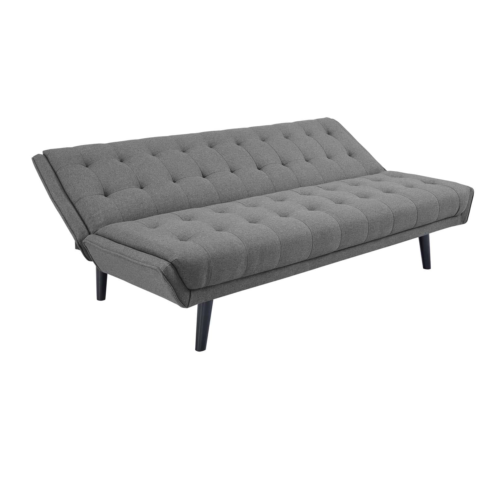 Modway Glance Tufted Convertible Fabric Sofa Bed | Sofas | 