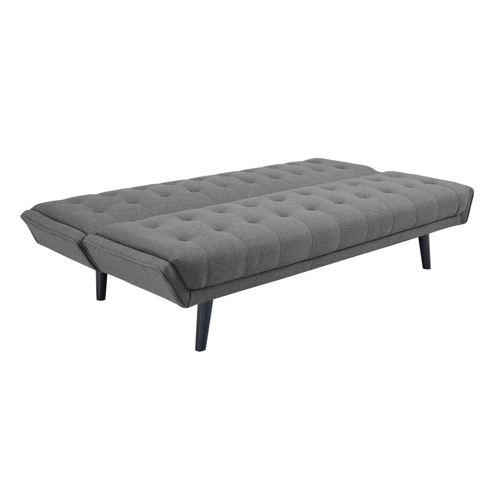 Modway Glance Tufted Convertible Fabric Sofa Bed | Sofas | 