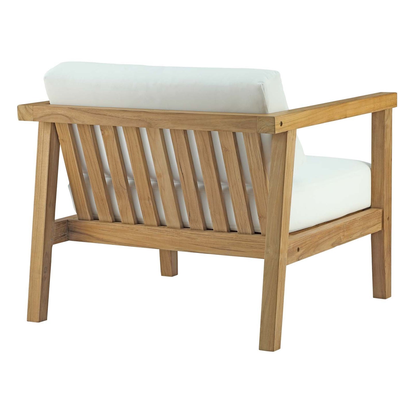 Modway Bayport 5 Piece Outdoor Patio Teak Set
