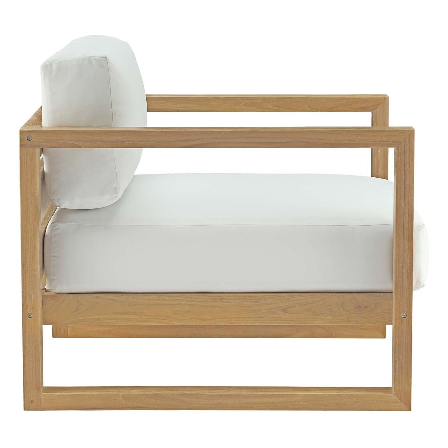 Modway Upland 3 Piece Outdoor Patio Teak Set-EEI-3114 | Outdoor Sofas, Loveseats & Sectionals | Modishstore-4