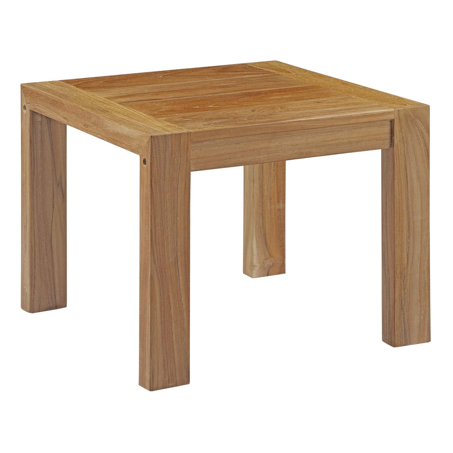 Modway Upland 5 Piece Outdoor Patio Teak Set | Armchairs | Modishstore-7