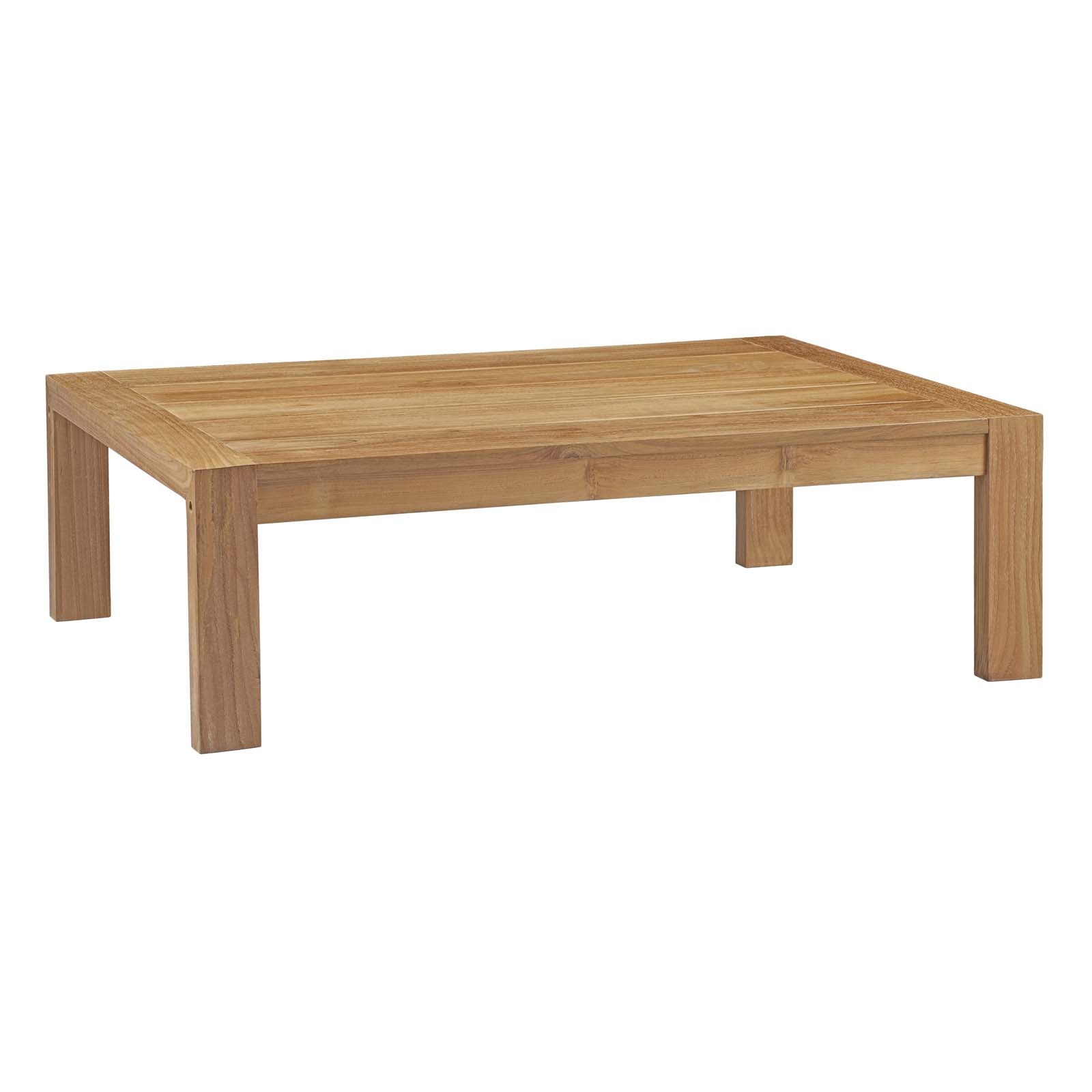 Modway Upland 6 Piece Outdoor Patio Teak Set | Outdoor Sofas, Loveseats & Sectionals | Modishstore-8