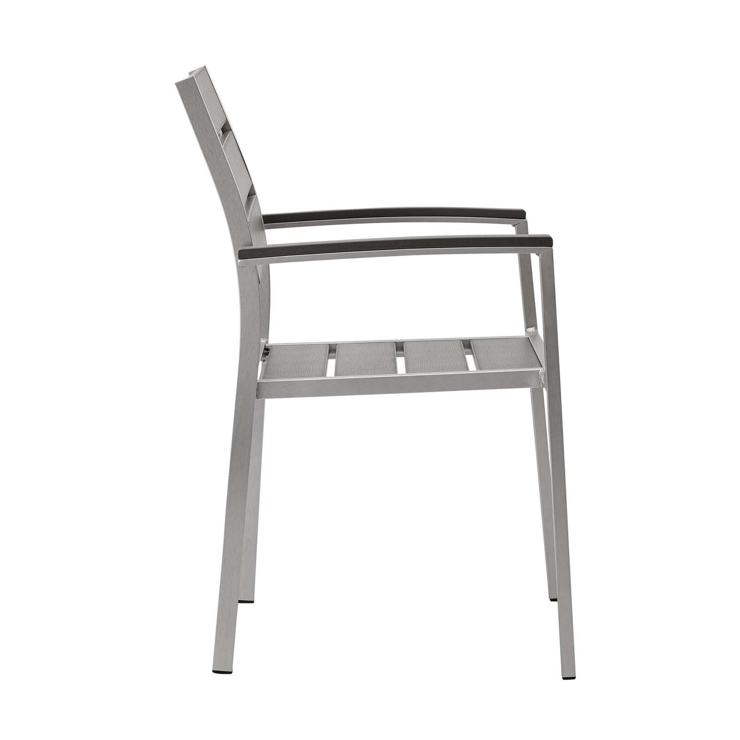Modway Shore Outdoor Patio Aluminum Dining Armchair | Dining Chairs | Modishstore-2
