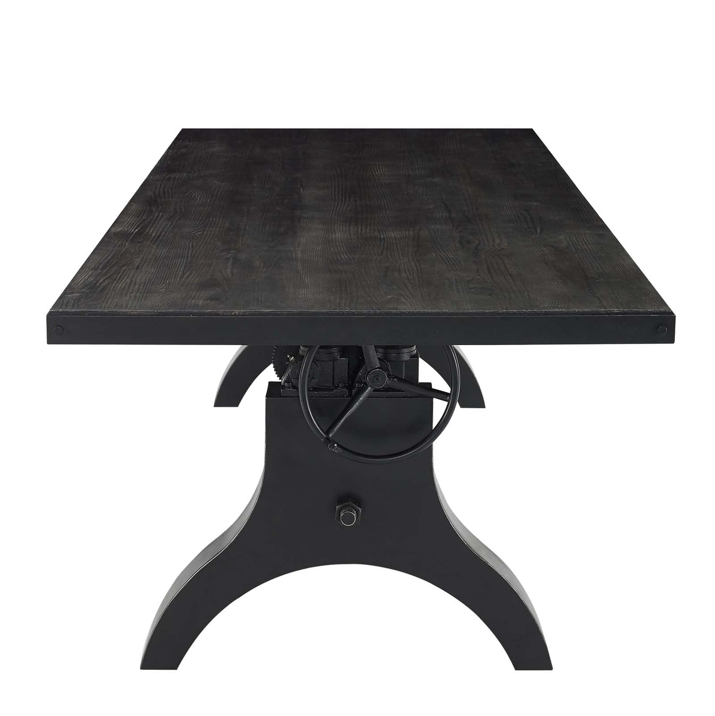 Modway Genuine 96" Crank Height Adjustable Rectangle Dining and Conference Table | Dining Tables | 