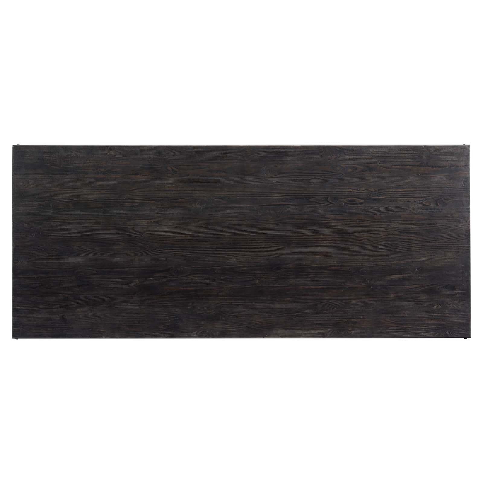 Modway Genuine 96" Crank Height Adjustable Rectangle Dining and Conference Table | Dining Tables | 