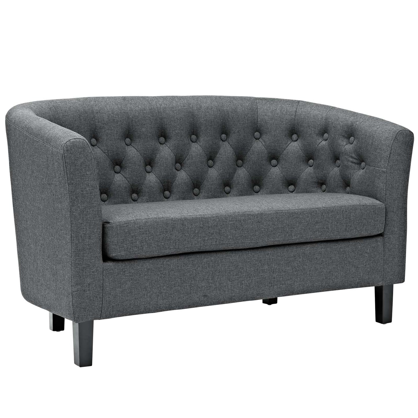 Modway Prospect 2 Piece Upholstered Fabric Loveseat and Armchair Set | Loveseats | Modishstore-30