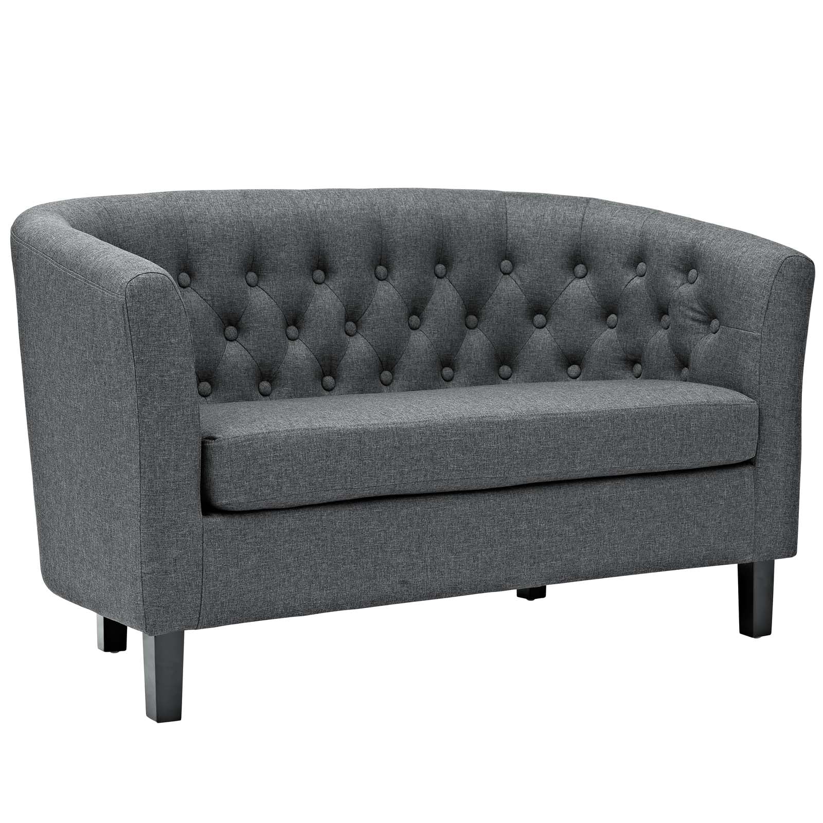 Modway Prospect 2 Piece Upholstered Fabric Loveseat and Armchair Set | Loveseats | Modishstore-30