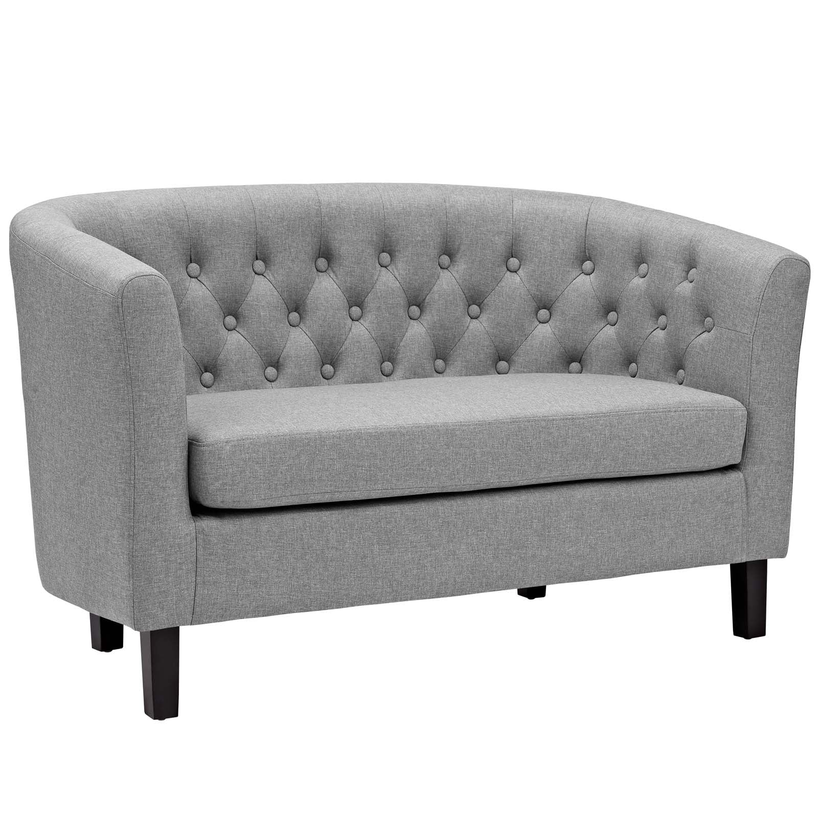 Modway Prospect 3 Piece Upholstered Fabric Loveseat and Armchair Set | Loveseats | Modishstore-13