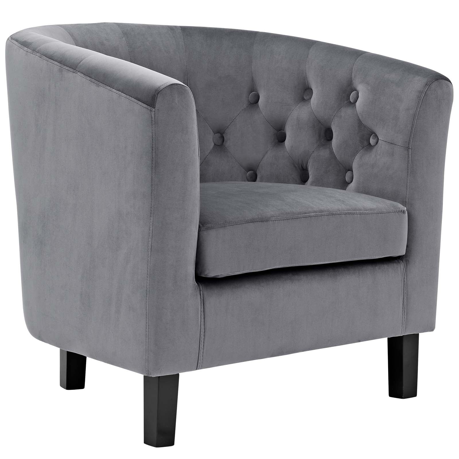 Modway Prospect 2 Piece Performance Velvet Armchair Set | Armchairs | Modishstore-25