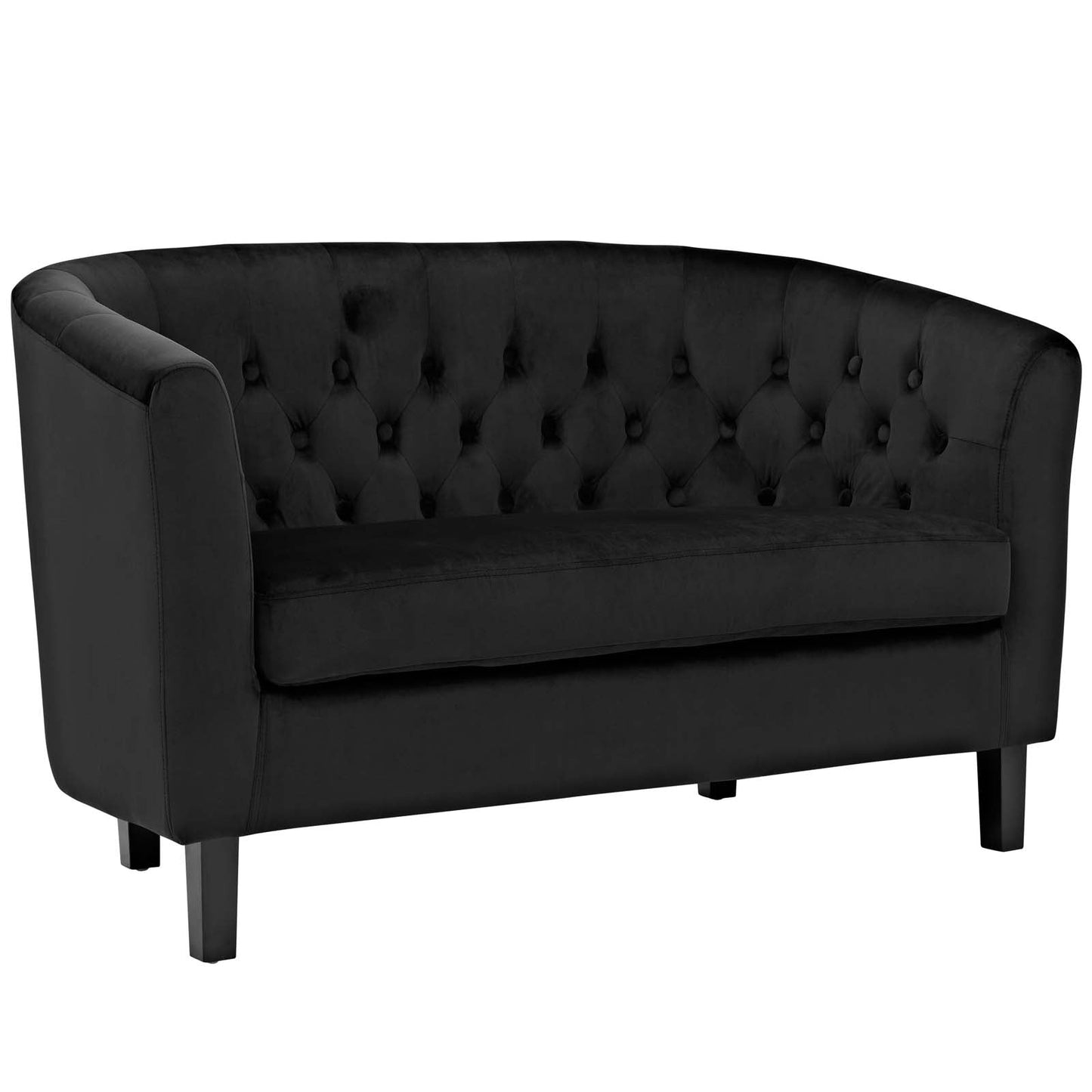 Modway Prospect 2 Piece Performance Velvet Loveseat and Armchair Set | Loveseats | Modishstore-11