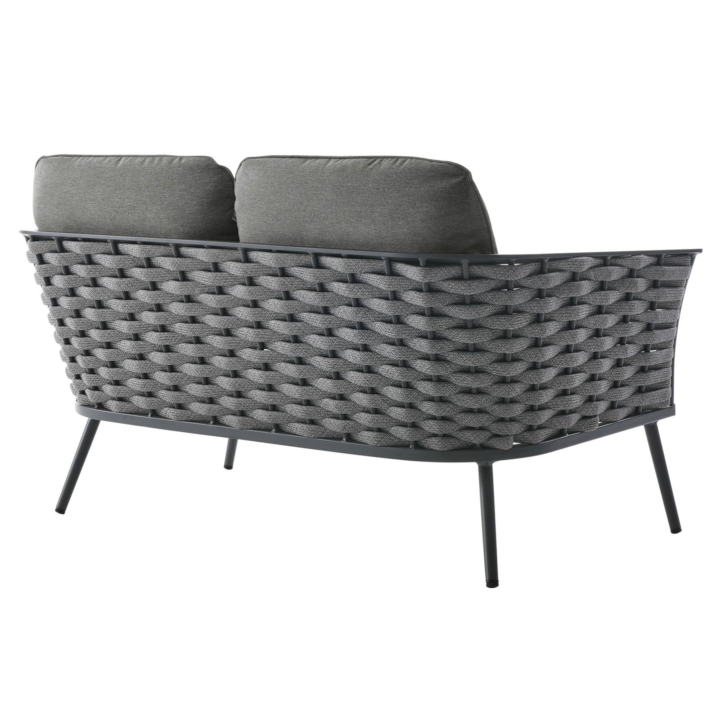 Modway Stance 4 Piece Outdoor Patio Aluminum Sectional Sofa Set-EEI-3161 | Outdoor Sofas, Loveseats & Sectionals | Modishstore-10