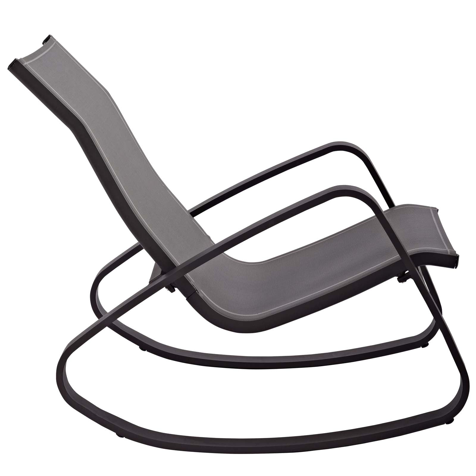 Modway Traveler Rocking Lounge Chair Outdoor Patio Mesh Sling Set of 2 | Outdoor Recliners & Lounge Chairs | Modishstore-10