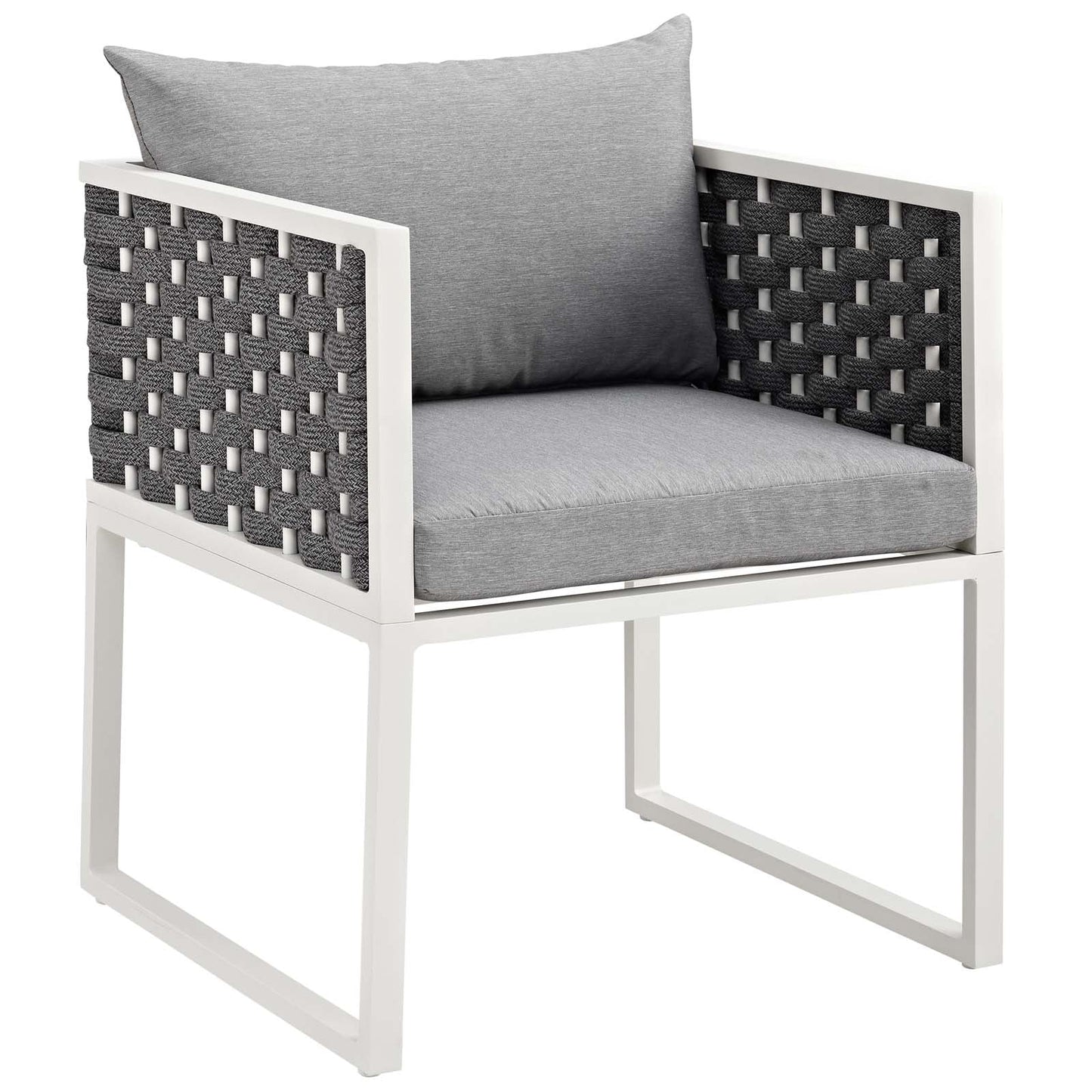 Modway Stance 7 Piece Outdoor Patio Aluminum Dining Set | Dining Sets | Modishstore-7