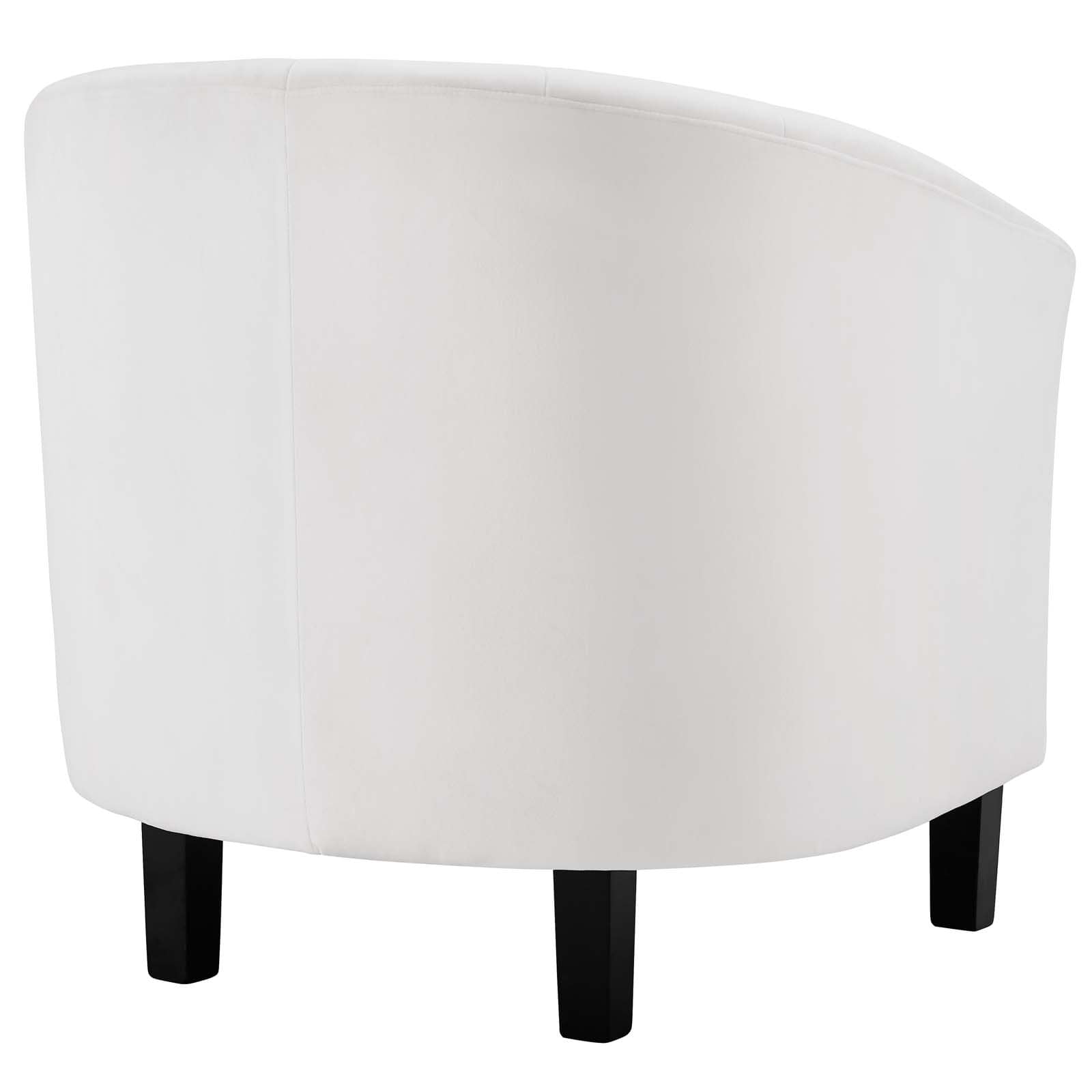Modway Prospect Channel Tufted Upholstered Velvet Armchair | Armchairs | Modishstore-37