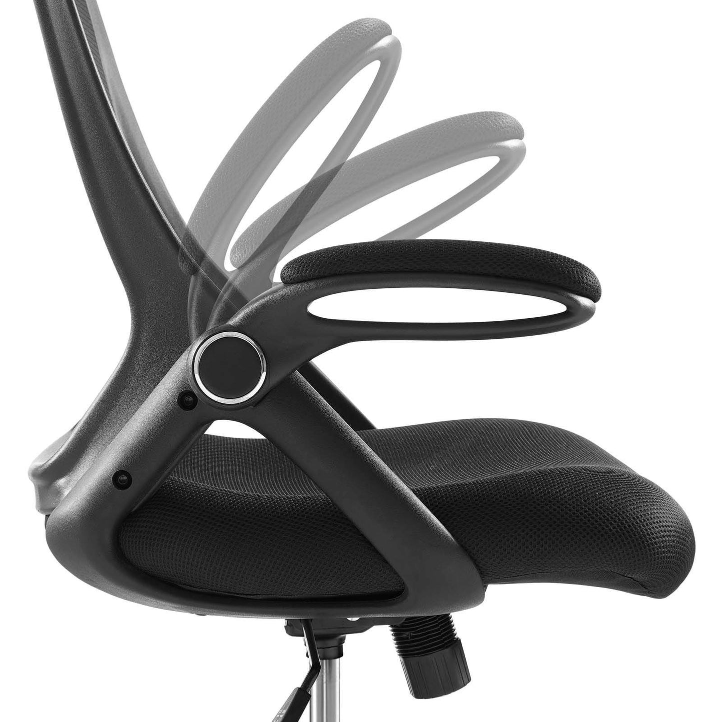 Modway Assert Mesh Drafting Chair Black