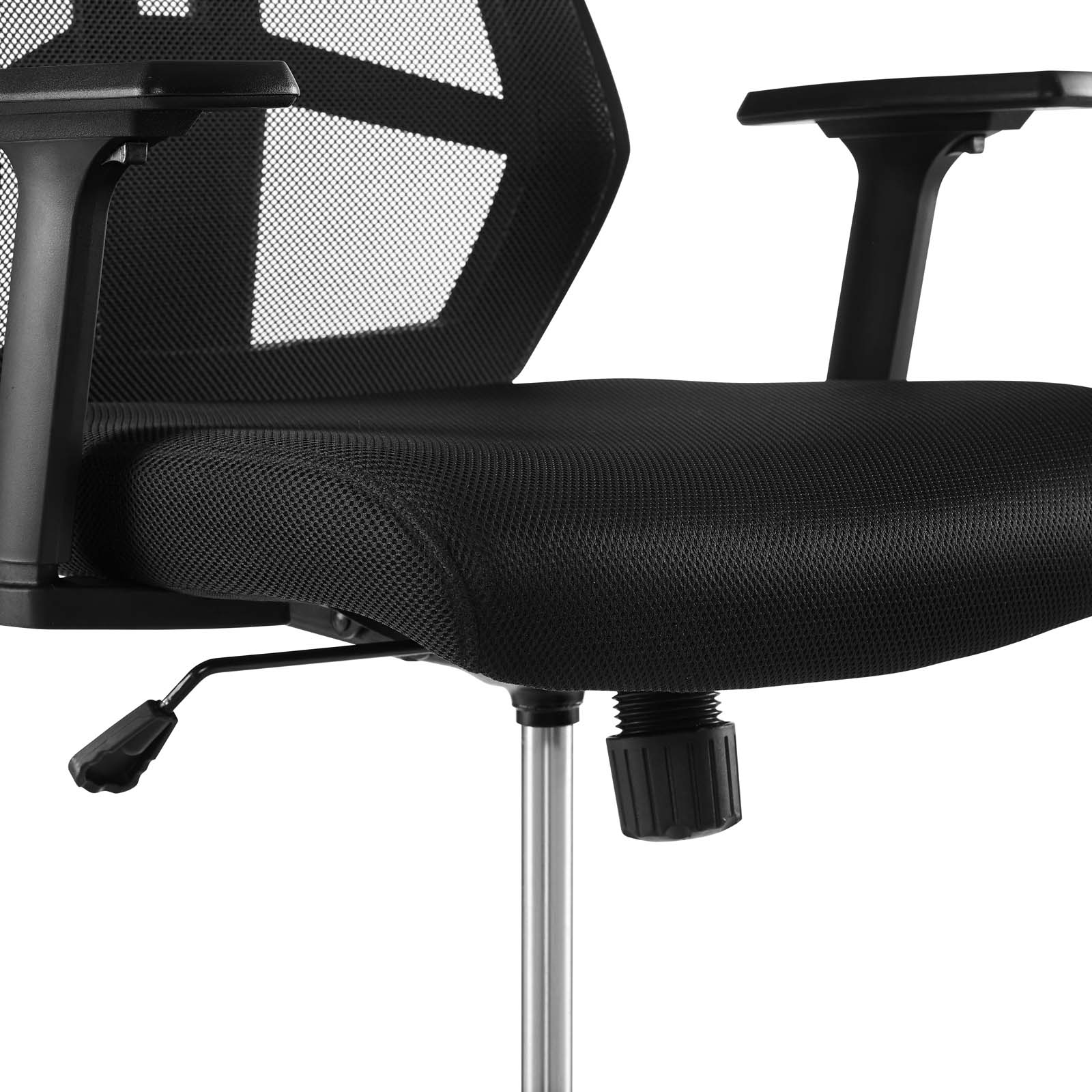 Modway Extol Mesh Drafting Chair Black | Office Chairs | 