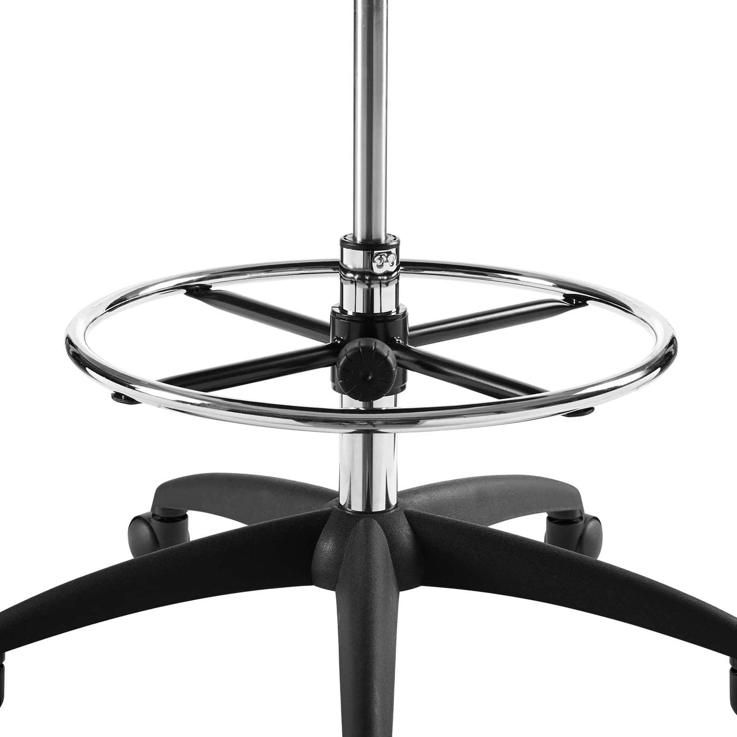 Modway Intrepid Mesh Drafting Chair Black | Office Chairs | 