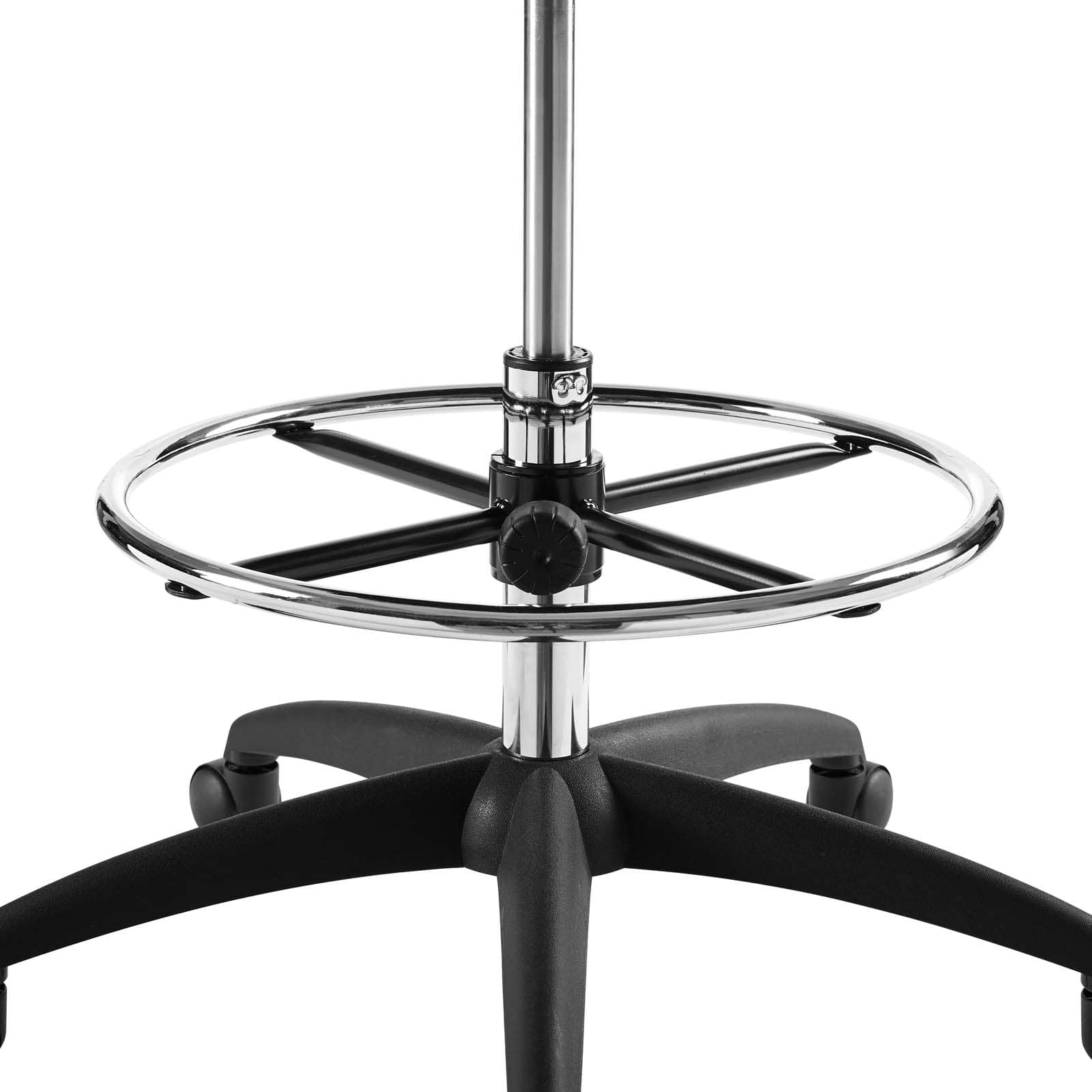 Modway Intrepid Mesh Drafting Chair Black | Office Chairs | 