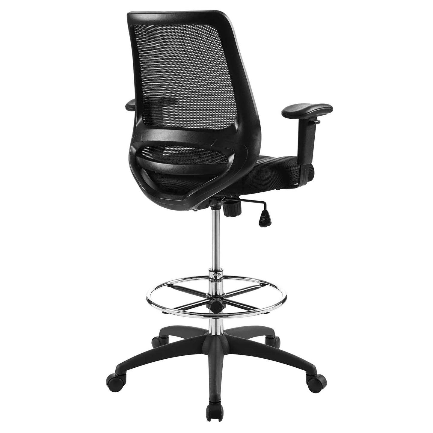 Modway Forge Mesh Drafting Chair Black | Office Chairs | 