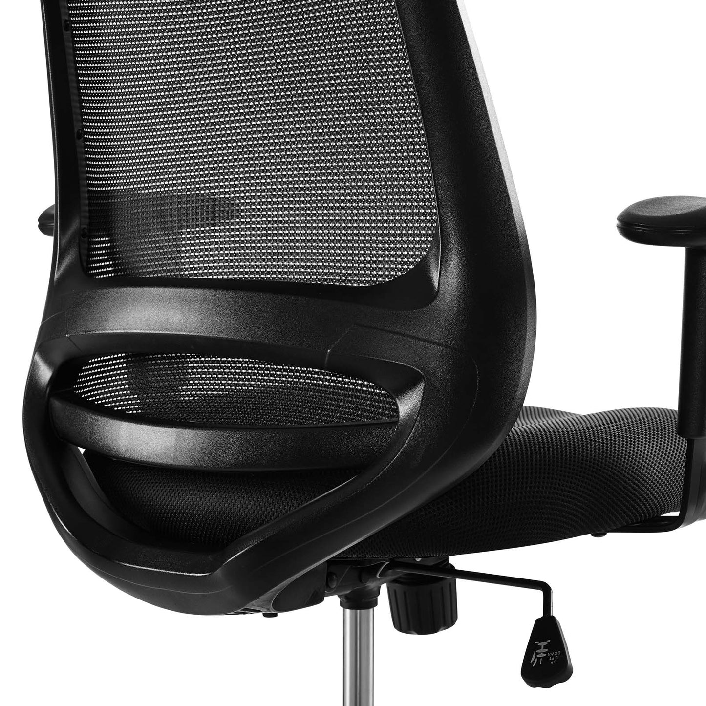 Modway Forge Mesh Drafting Chair Black | Office Chairs | 