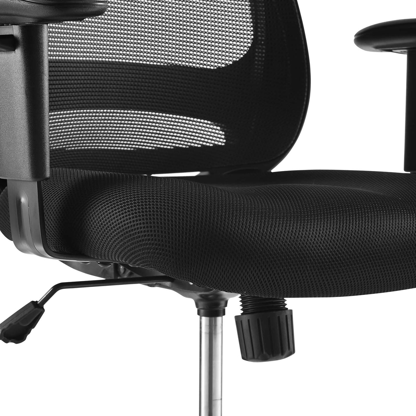 Modway Forge Mesh Drafting Chair Black | Office Chairs | 