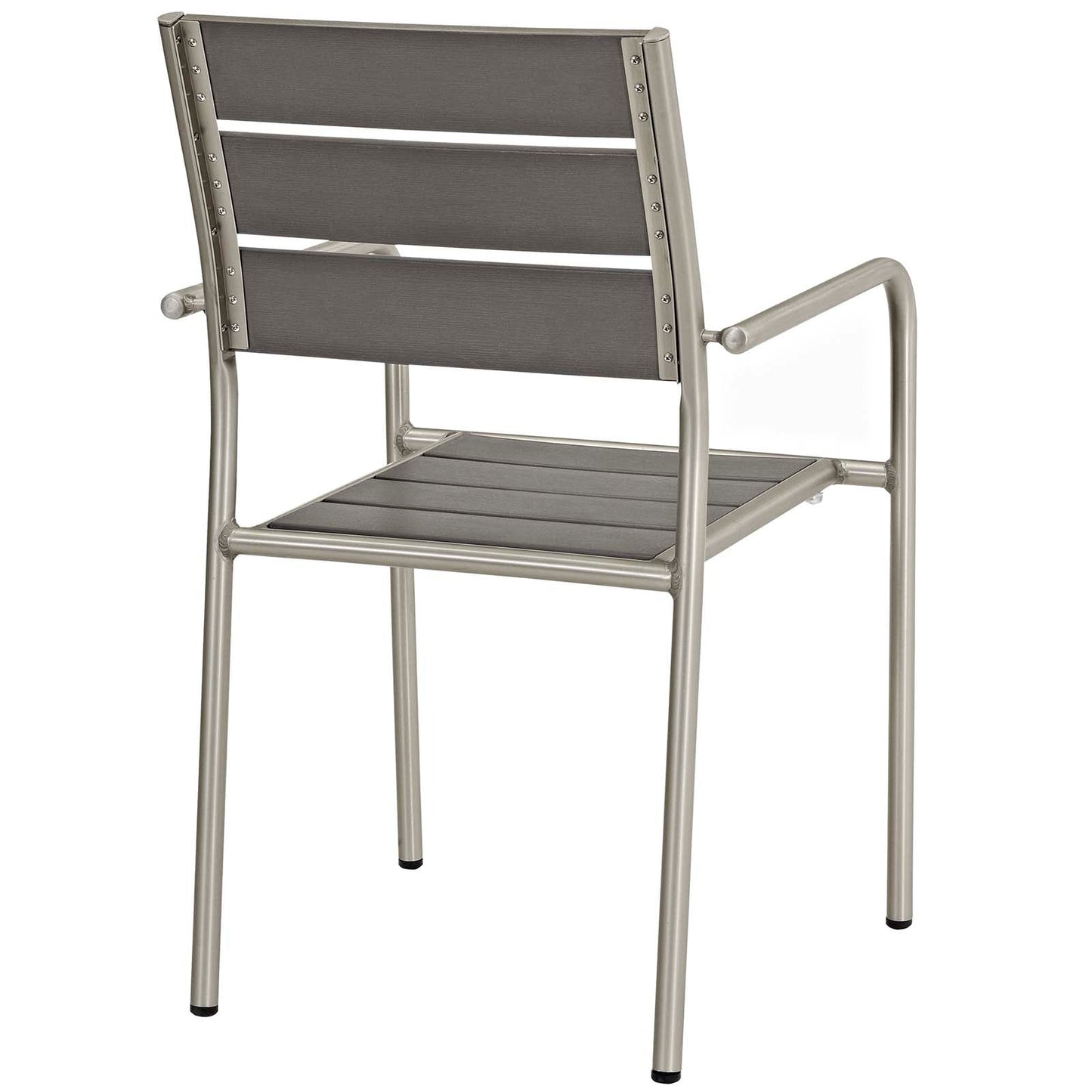 Modway Shore 5 Piece Outdoor Patio Aluminum Outdoor Dining Set | Outdoor Dining Set | Modishstore-8