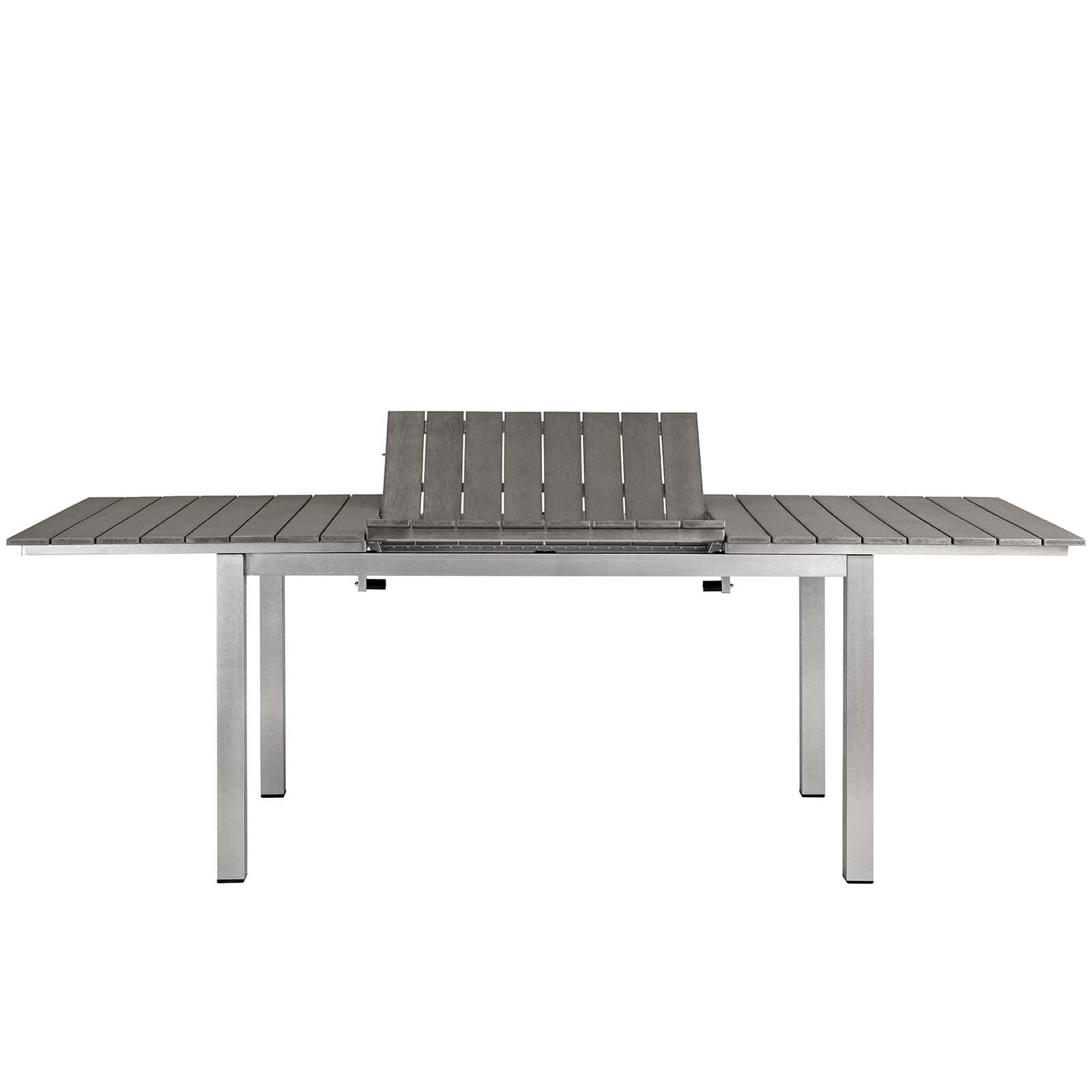 Modway Shore 7 Piece Outdoor Patio Aluminum Outdoor Dining Set- EEI-3200 | Outdoor Dining Set | Modishstore-6