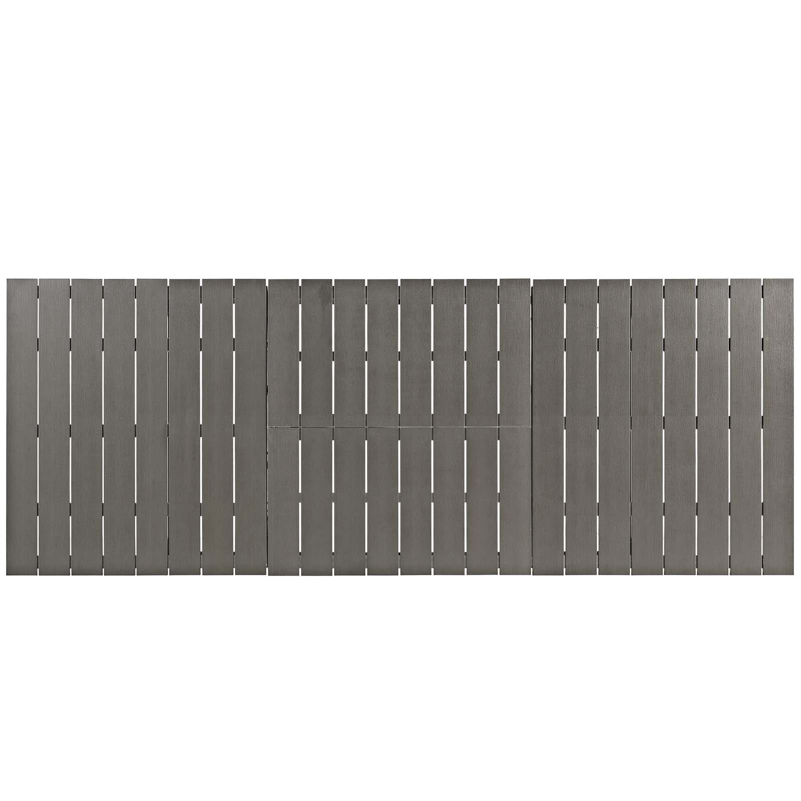 Modway Shore 7 Piece Outdoor Patio Aluminum Outdoor Dining Set- EEI-3200 | Outdoor Dining Set | Modishstore-8