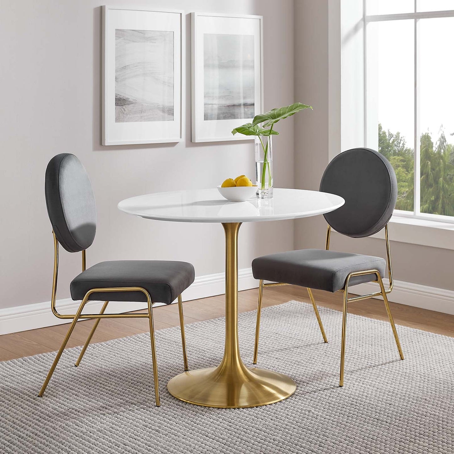Modway Lippa 36" Round Dining Table - EEI-3209